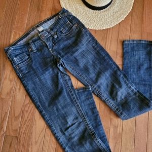 Refuge Jeans Straight Leg Size 1 Skinny Stretch Denim Pants XS Extra Small